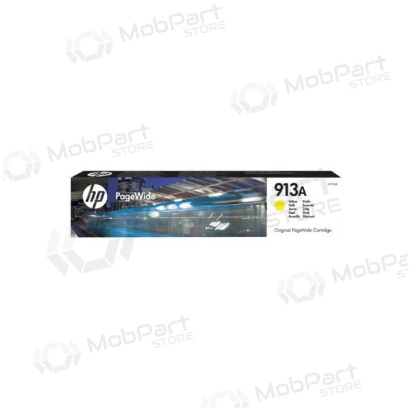 HP Αρ.913A, - F6T79AE, κίτρινη κασέτα για εκτυπωτές inkjet, 3000 σελ.