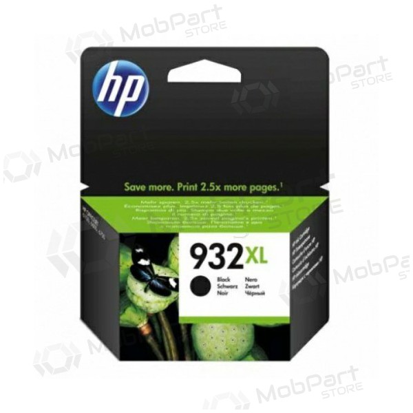 HP No.932 XL (CN053AE), μαύρη κασέτα για εκτυπωτές inkjet, 1000 σελ.