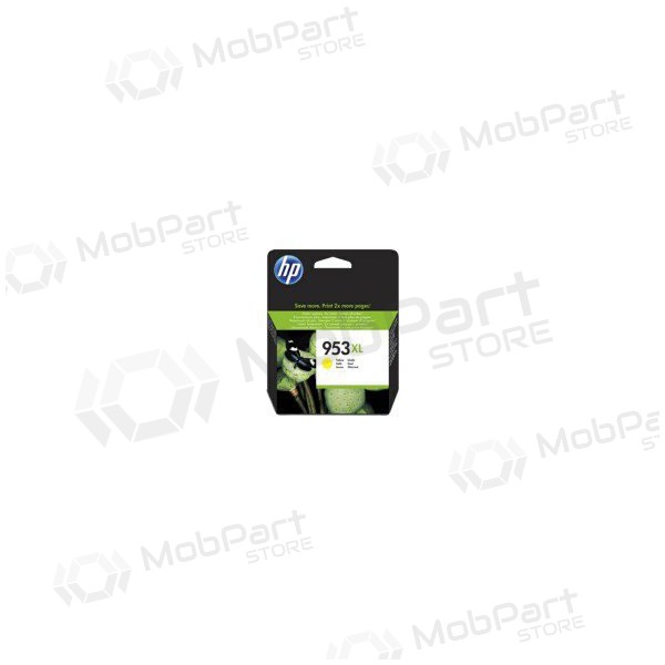 HP No.953 XL - F6U18AE, κίτρινη κασέτα για εκτυπωτές inkjet, 1600 σελίδες.