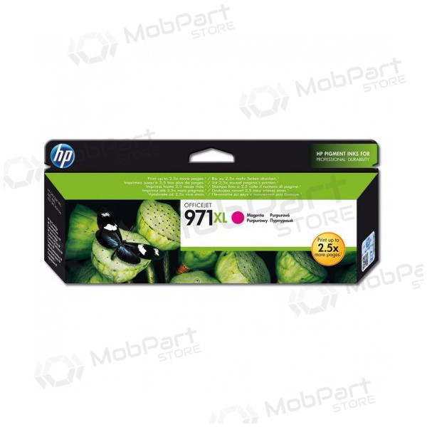 HP No.971 XL (CN627AE),  κασέτα για εκτυπωτές inkjet, 6600 σελίδες.