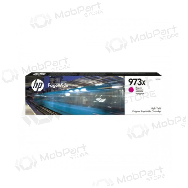 HP No.973X (F6T82AE), μωβ μελανοδοχείο για εκτυπωτές inkjet, 7000 σελίδες.