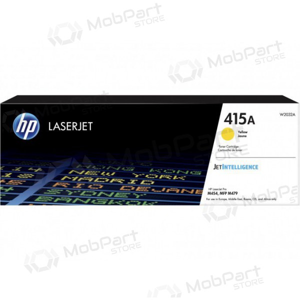 HP (W2032A, 415A), κίτρινος κασέτα για εκτυπωτές λέιζερ