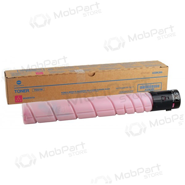 Konica-Minolta TN-321 (A33K350), πορφυρή κασέτα για εκτυπωτές λέιζερ, 25000 σελ.