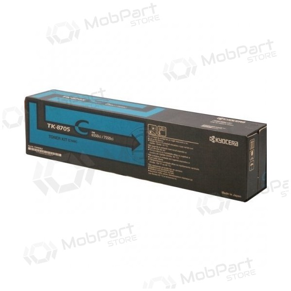 Kyocera TK-8705C (1T02K9CNL0) δοχείο τόνερ λέιζερ, κυανό