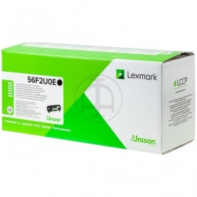 Lexmark 56F2U0E, μαύρη κασέτα για εκτυπωτές λέιζερ, 25000 σελ.