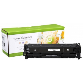 Μη γνήσια κασέτα τόνερ Static Control HP 312X (CF380X), μαύρη, για εκτυπωτές λέιζερ, 4400 σελ.