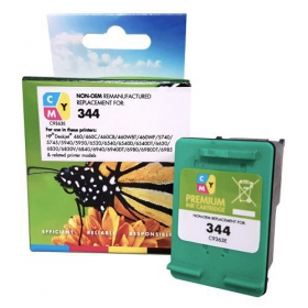 Μη γνήσια Static Control HP 344 (C9363EE), τρίχρωμη κασέτα για εκτυπωτές inkjet, 560 σελ.