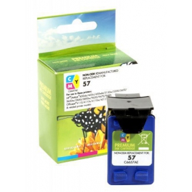 Μη γνήσια Static Control HP 57 (C6657AE), τριπλό έγχρωμο δοχείο μελάνης για εκτυπωτές inkjet, 500 σελ.