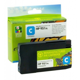 Μη γνήσιο Static Control HP 951XL (CN046AE) Νέο τσιπ, κυανό δοχείο για εκτυπωτές λέιζερ, 1500 σελ.