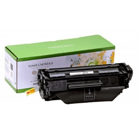 Συμβατό Static Control HP Q2612A/CRG103/303/703/FX-10, μαύρο τόνερ για εκτυπωτές λέιζερ, 2000 σελ.