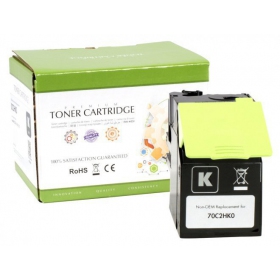 Συμβατό Τόνερ Static Control Lexmark 702HK (70C2HK0) Μαύρο, 4000 σελίδες
