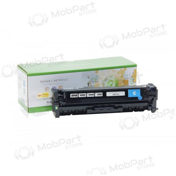 Συμβατό τόνερ Static Control HP 305A (CE411A), κυανό, για εκτυπωτές λέιζερ, 2600 σελίδες.