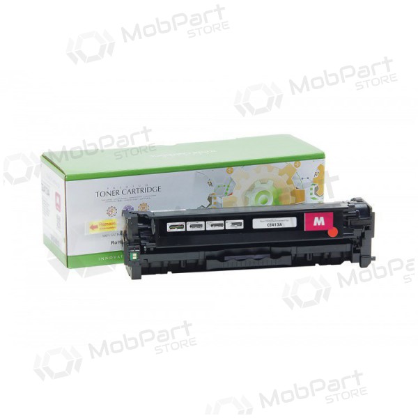 Συμβατό τόνερ Static Control HP 305A (CE413A), ματζέντα, για εκτυπωτές λέιζερ, 2600 σελ.