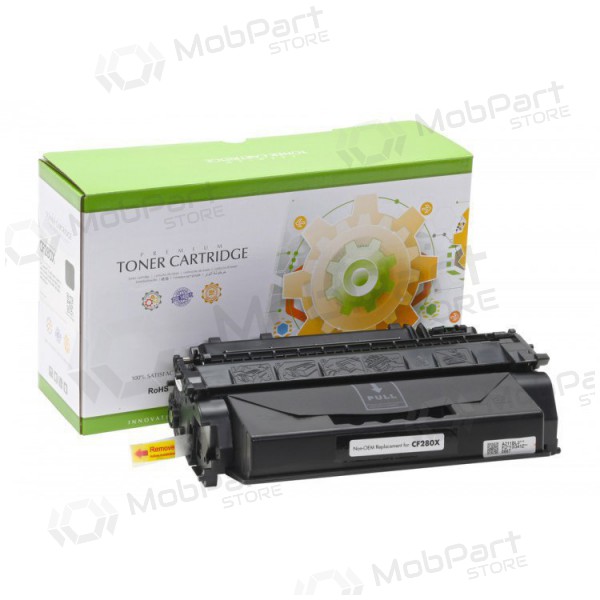 Συμβατό Static Control HP CF280X, μαύρο τόνερ για εκτυπωτές λέιζερ, 6900 σελ.