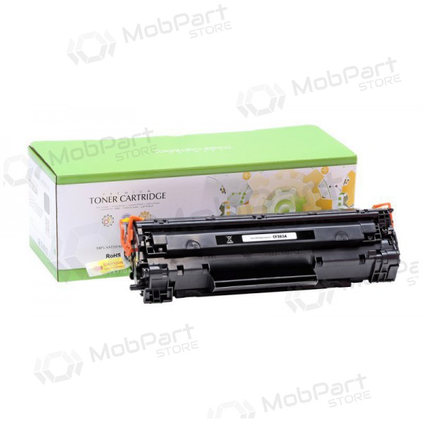 Συμβατό Static Control HP CF283A, μαύρο τόνερ για εκτυπωτές λέιζερ, 1500 σελ.