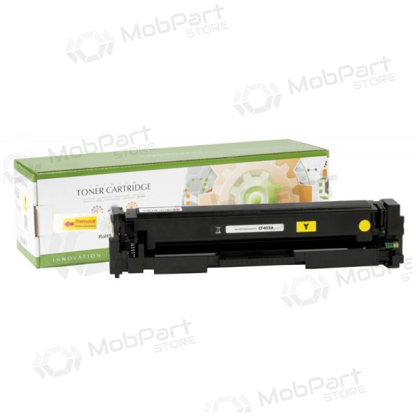 Συμβατό τόνερ Static Control HP CF402A / Canon CRG 045, κίτρινο, για εκτυπωτές λέιζερ, 1400 σελ.