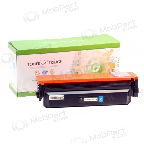 Συμβατή Static Control - HP (CF411X) / Canon CRG 046H, κυανή κασέτα για εκτυπωτές laser, 5000 σελίδες.