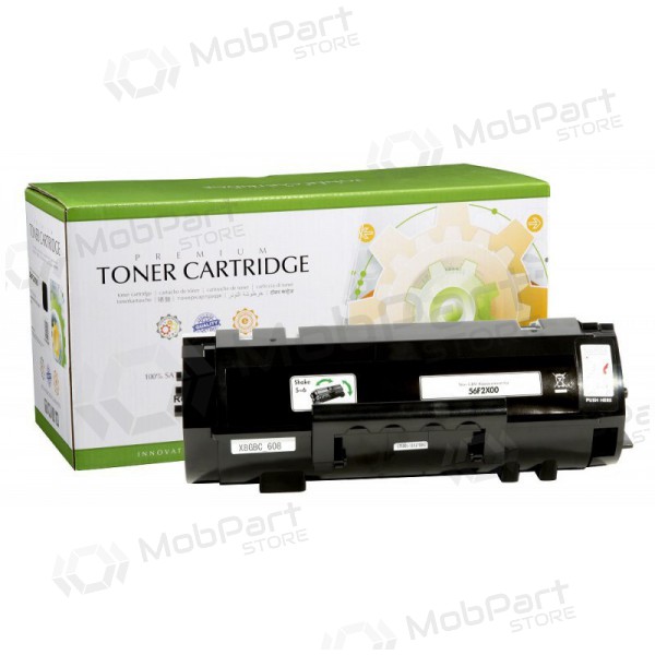Συμβατό τόνερ Static Control για Lexmark 562X (56F2X00), μαύρο, για εκτυπωτές λέιζερ, απόδοση 20.000 σελίδες.