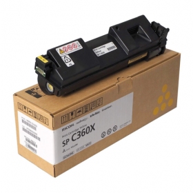 Ricoh SP C360X (408253) κασέτα λέιζερ, κίτρινη