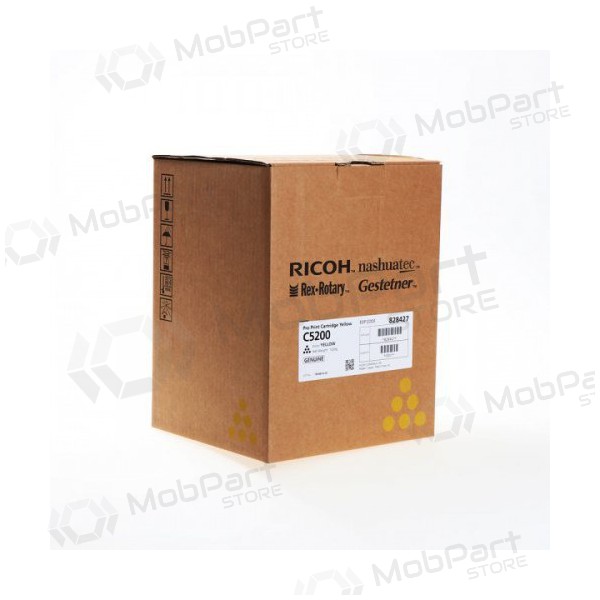 Ricoh C5200 (828427), κίτρινη κασέτα για εκτυπωτές λέιζερ, 24000 σελ.