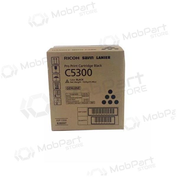 Ricoh C5300 (828601), μαύρος κασέτα για εκτυπωτές λέιζερ, 31000 σελίδες.