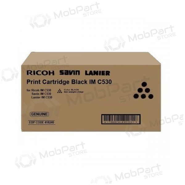 Ricoh IMC530 (418240), μαύρη κασέτα για εκτυπωτές λέιζερ, 20500 σελ.