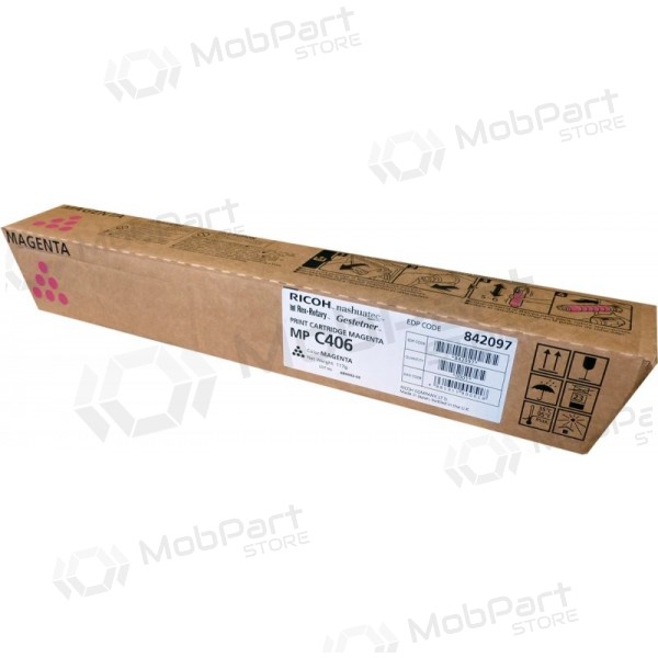 Ricoh MP C406 (842097) κασέτα λέιζερ, ματζέντα