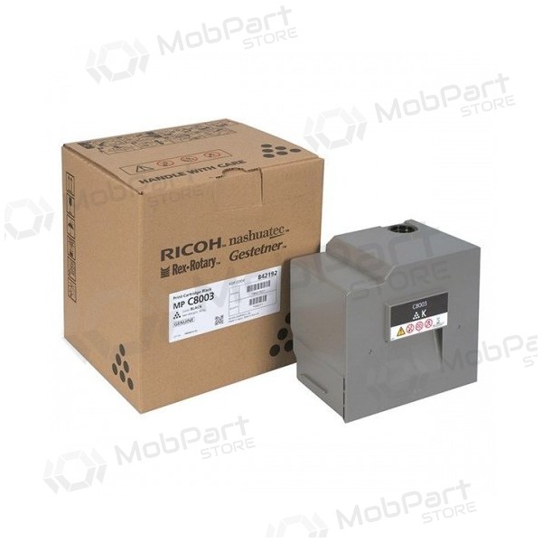 Ricoh MP C8003 (842192) κασέτα λέιζερ, Μαύρη (SPEC)