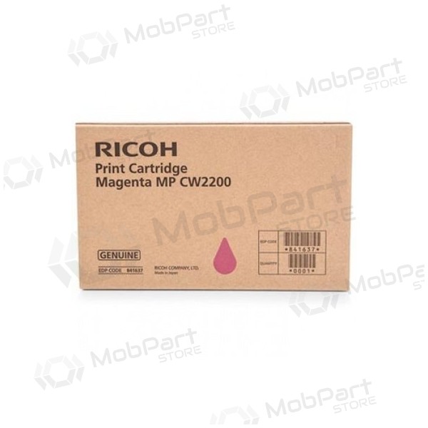 Ricoh MP CW2200 (841637) δοχείο μελάνης, ματζέντα (ημερομηνία λήξης: 2026-04) (SPEC)