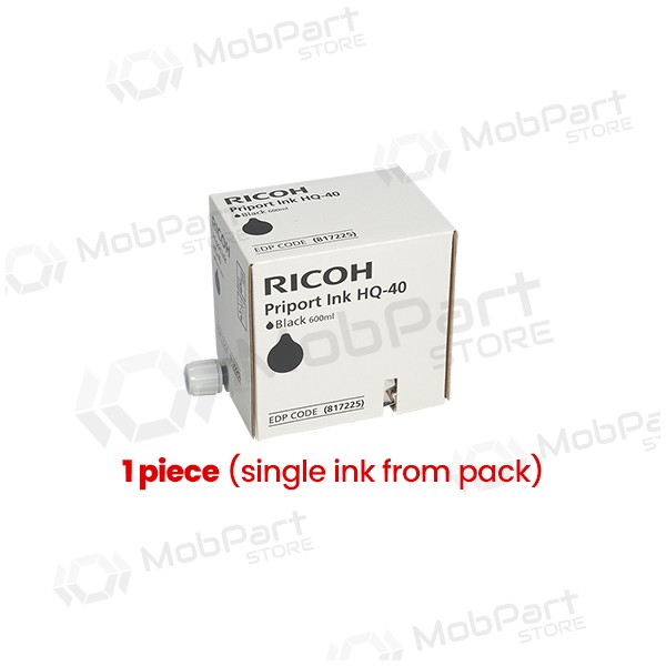 Ricoh Priport HQ-40 (817225) μελάνι, μαύρο (1 τεμ.)