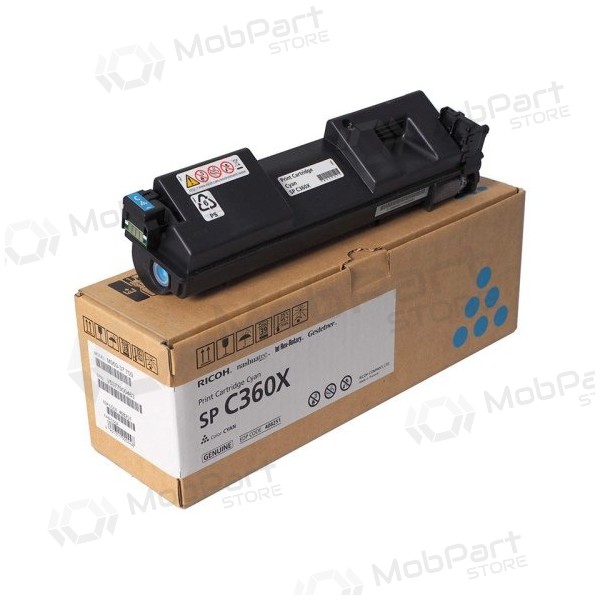Ricoh SP C360X (408251) κασέτα λέιζερ, κυανό (SPEC)