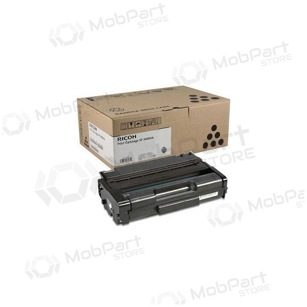 Ricoh Type SP 3400 LC (407647) (406523), μαύρη κασέτα για εκτυπωτές λέιζερ, 2500 σελ.