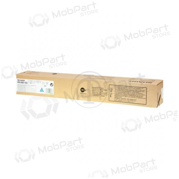 Sharp υψηλής χωρητικότητας (MX61GTCA), κυανό τόνερ για εκτυπωτές λέιζερ 24000 σελ.