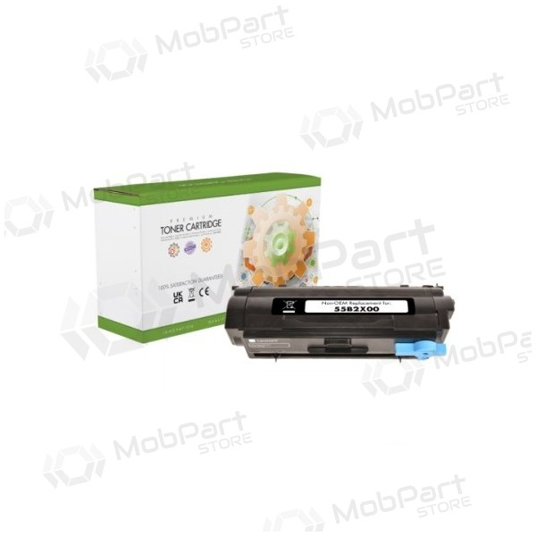 Static Control Lazerinė kasetė juoda, suderinama su Lexmark 55B2X00