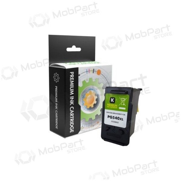 Static Control δοχείο μελάνης μαύρο, συμβατό με Canon PG-540XL (5222B005)