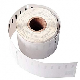 TopJet Ετικέτες σε ρολό Μαύρο σε Λευκό, 54x101mm, 220 Αυτοκόλλητα, συμβατό με Dymo 99014 (S0722430)