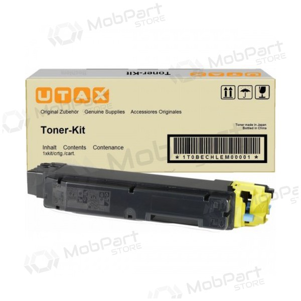 Triumph Adler Kit PK-5011Y/ Utax PK5011Y (1T02NRAUT0/ 1T02NRATA0), κίτρινος κασέτα για εκτυπωτές λέιζερ